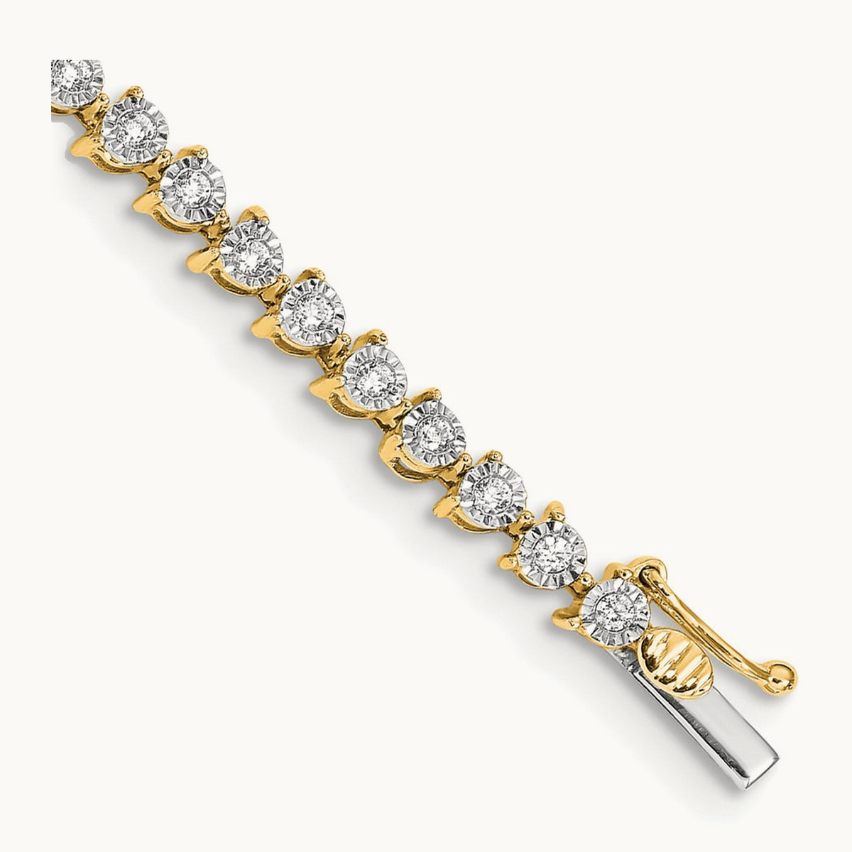Diamond Bracelet, 14K