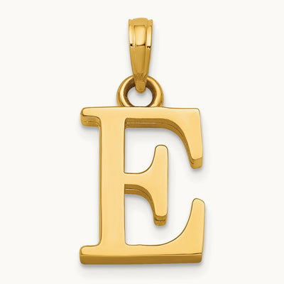 Polished Pendant, 14K