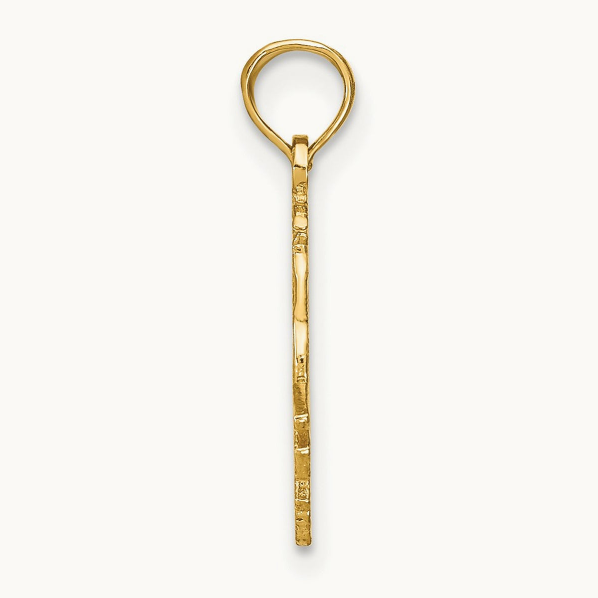 CAPRICORN Zodiac Charm — 14K Yellow Gold