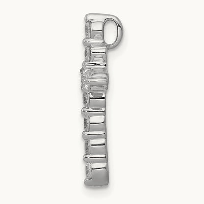 1/2ct. Diamond Cross Chain Slide — photo set