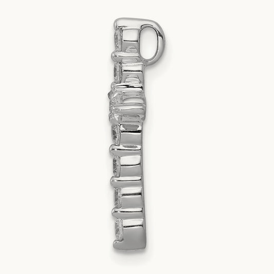 1/2ct. Diamond Cross Chain Slide — photo set