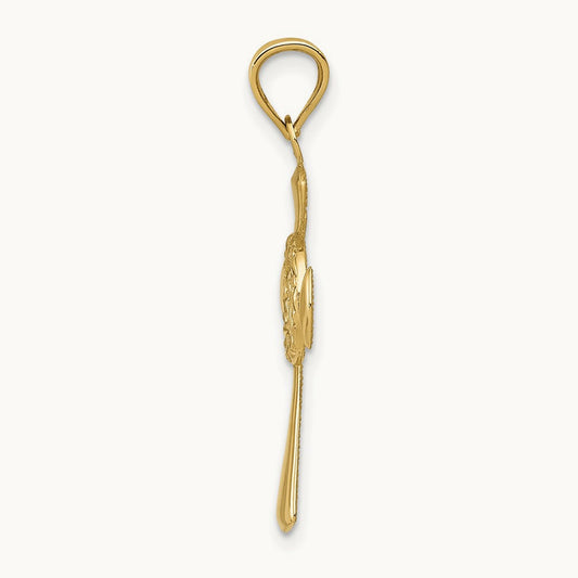 Celtic Cross Pendant, 14K