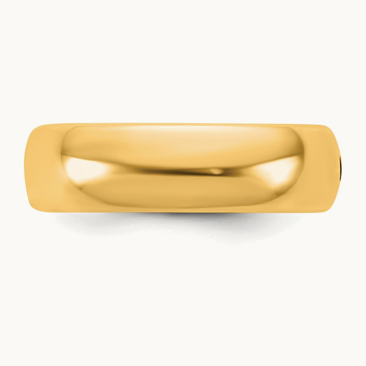 CLIQ Hinged Comfort Fit Wedding Band, 6mm, 14K Yellow Gold