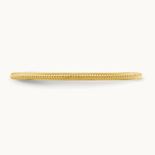 Milgrain Stackable Band, 1.2mm, 10K Gold