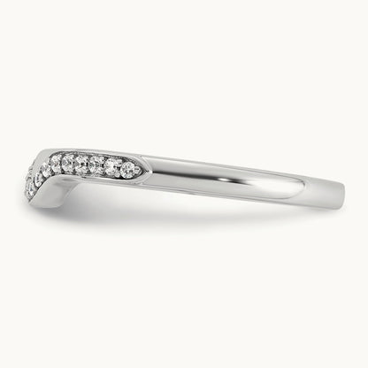 Wedding Band, 0.10 ct tw Lab-Grown Diamond