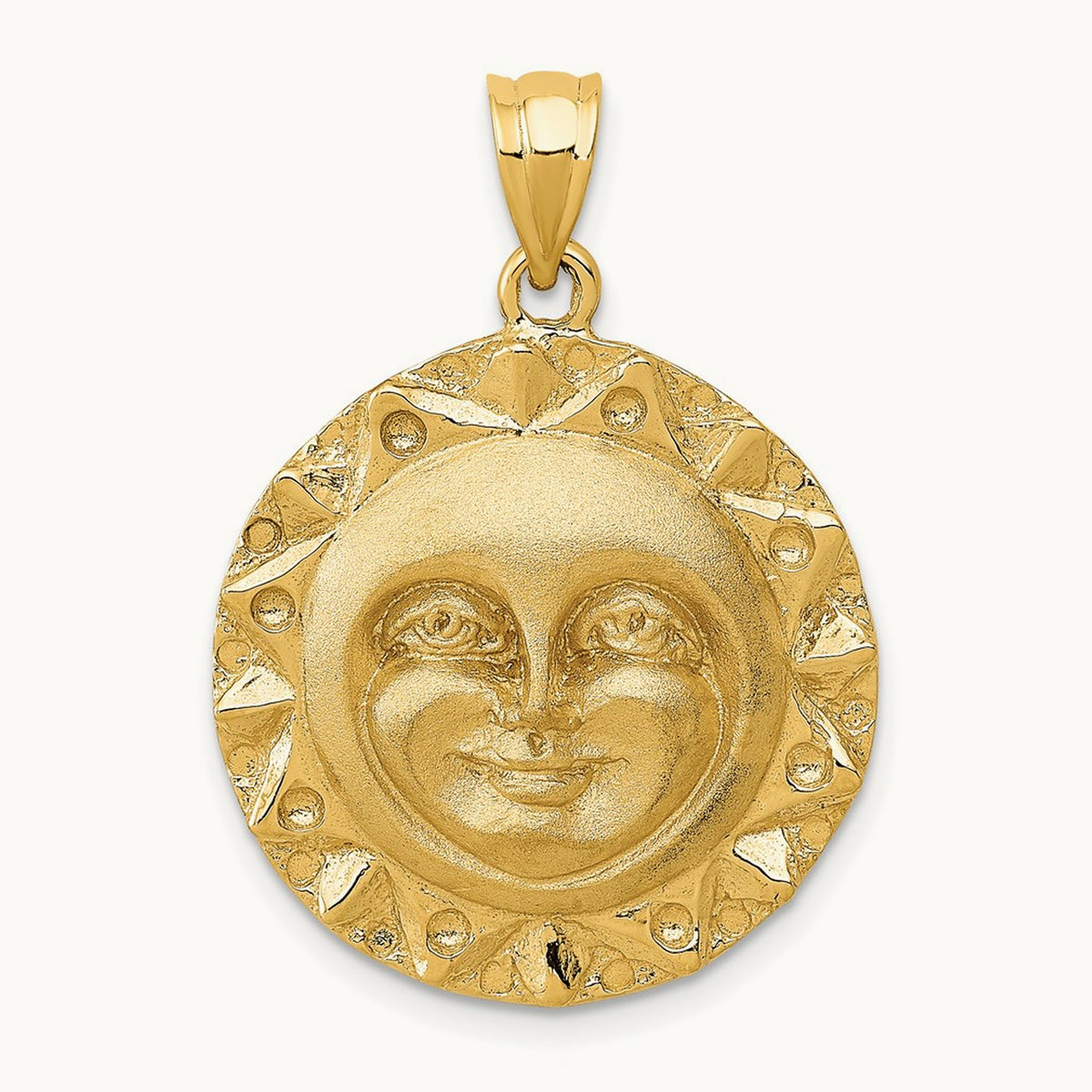 Sun Charm, 14K