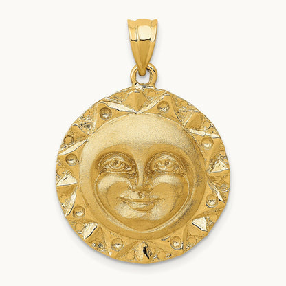 Sun Charm, 14K