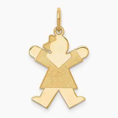 Kid Charm — 14K Yellow Gold