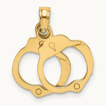 2-Piece Handcuffs Charm — 11.7mm