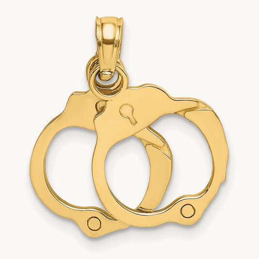 2-Piece Handcuffs Charm — 11.7mm