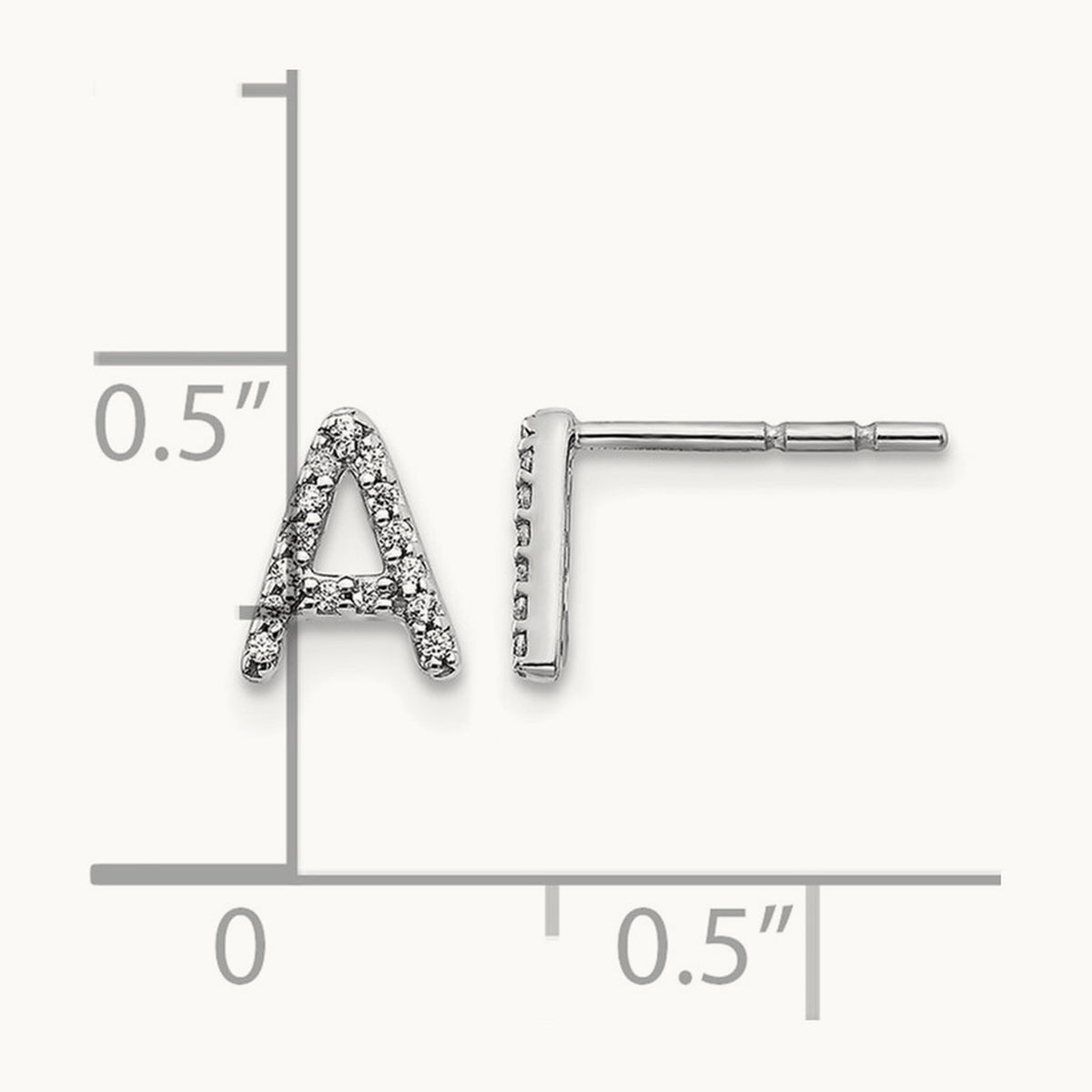 Diamond Earrings — 7mm, A