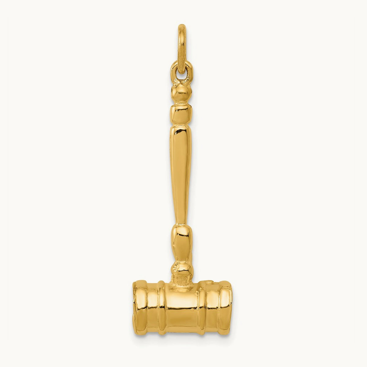 3-D Gavel Charm — 28mm