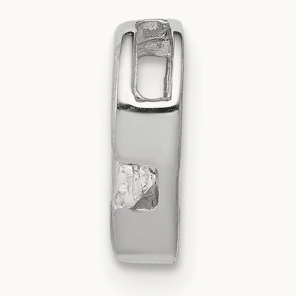 1/20ct. Diamond Heart Chain Slide — photo set