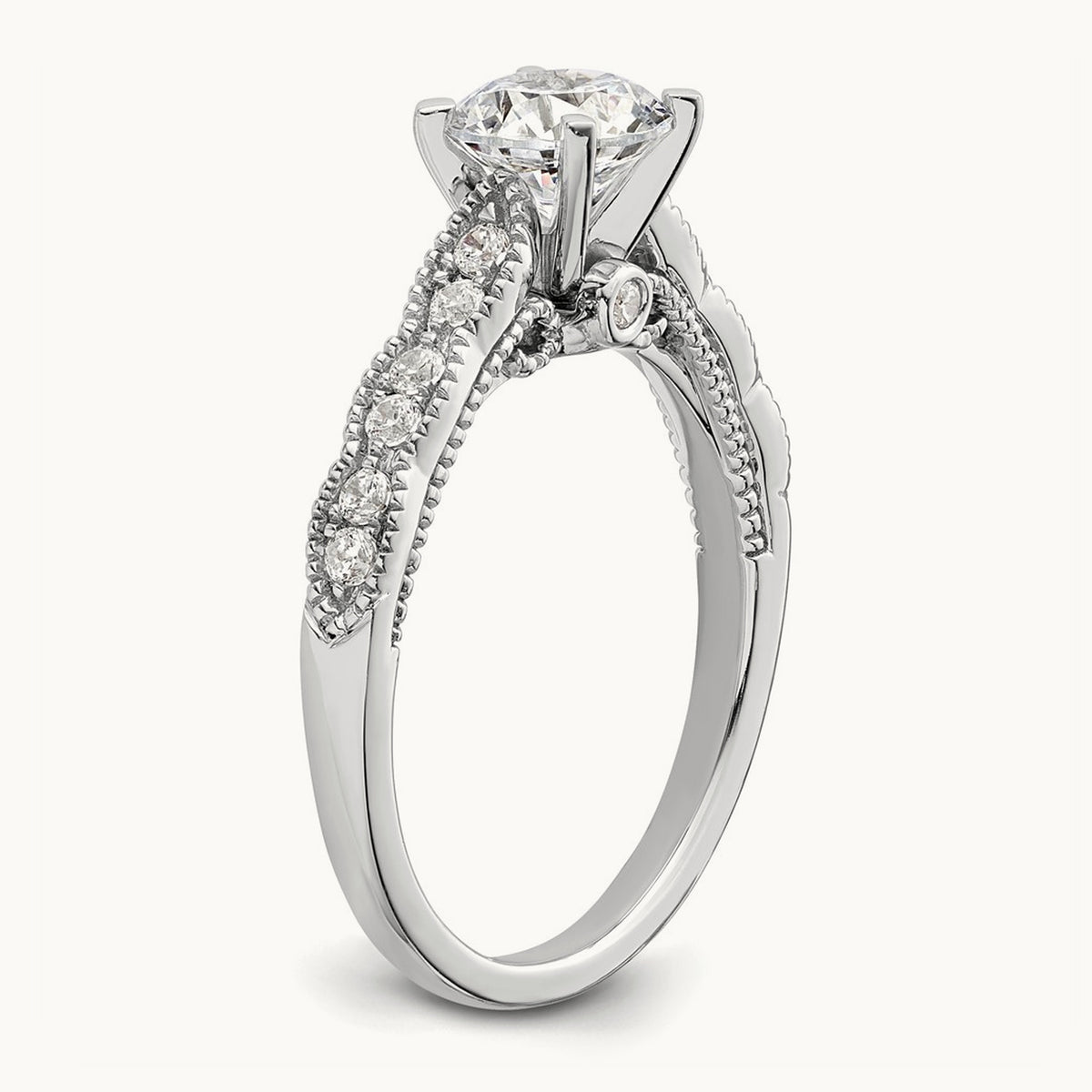 Semi-Mount Engagement Ring, 0.25 ct tw