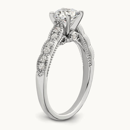 Semi-Mount Engagement Ring, 0.25 ct tw