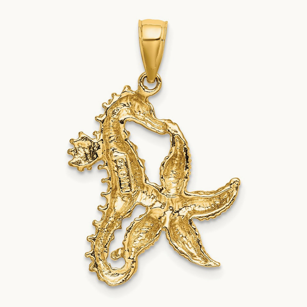 Starfish and Seahorse Charm — 32mm