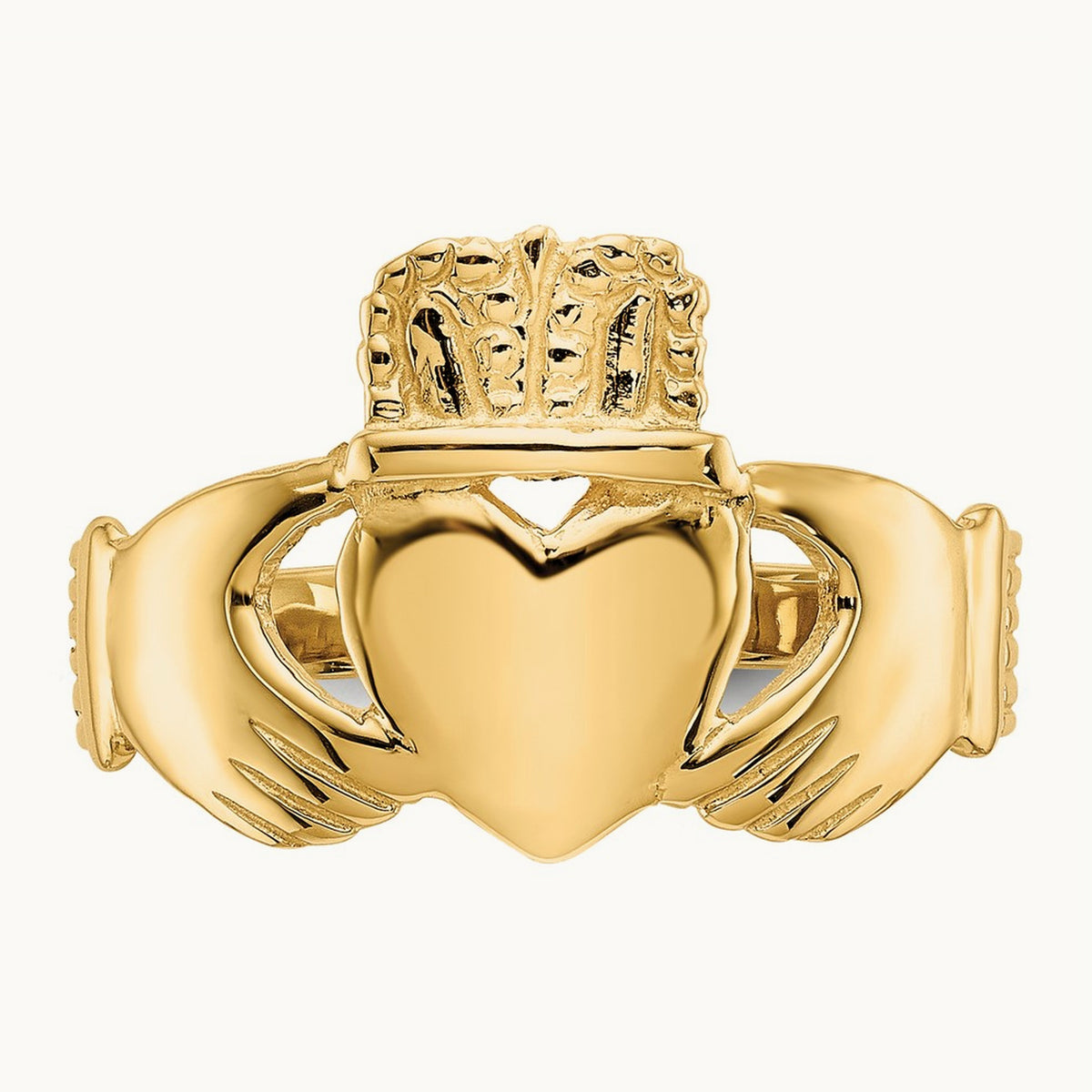 Ladies Claddagh Ring, 14K