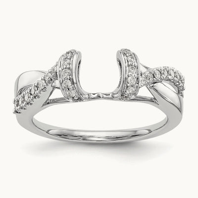 Diamond Wrap, 14K White Gold
