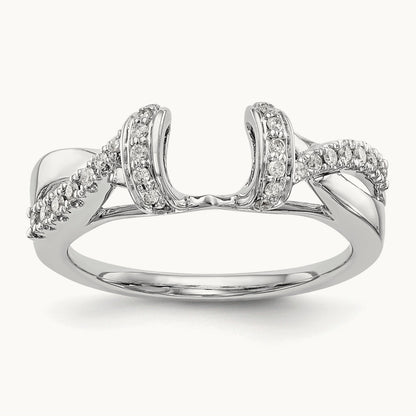 Diamond Wrap, 14K White Gold