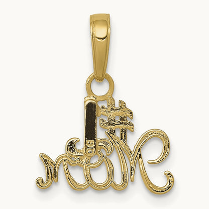 #1 MOM Charm — photo set