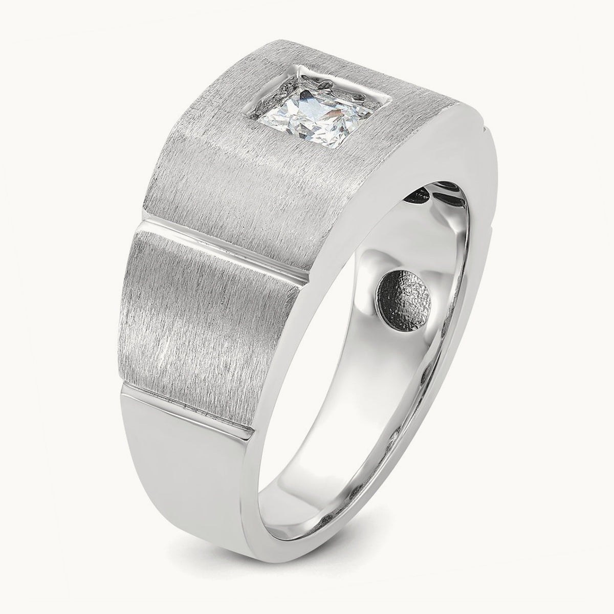 Men's Ring, 0.50 ct tw Lab-Grown Diamond