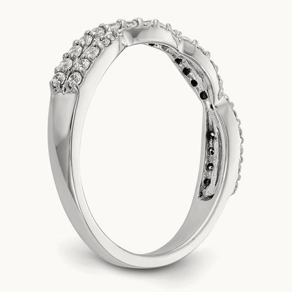 Diamond Band, 14K White Gold