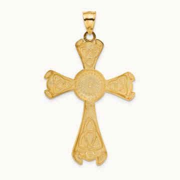 Celtic Cross Pendant, 14K