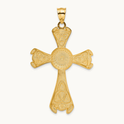 Celtic Cross Pendant, 14K