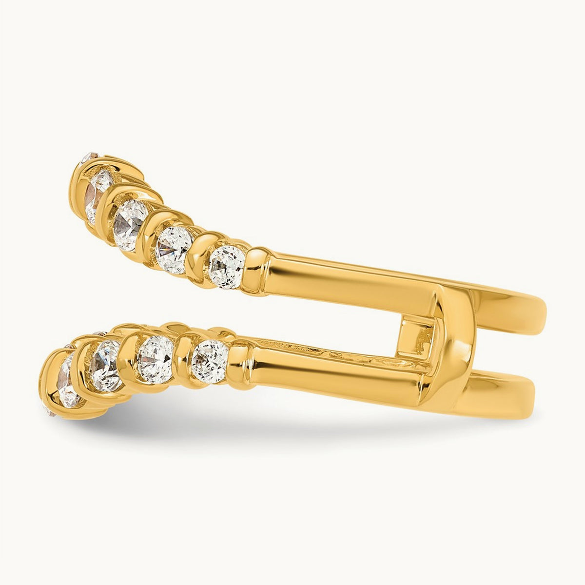 Complete Diamond Ring Guard, 14K