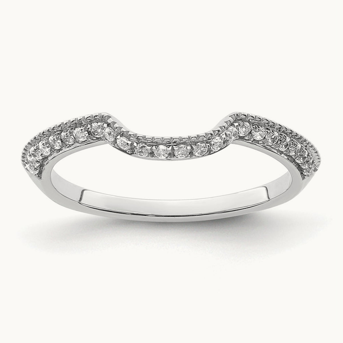 Matching Wedding Band — 1/10 ct, 7