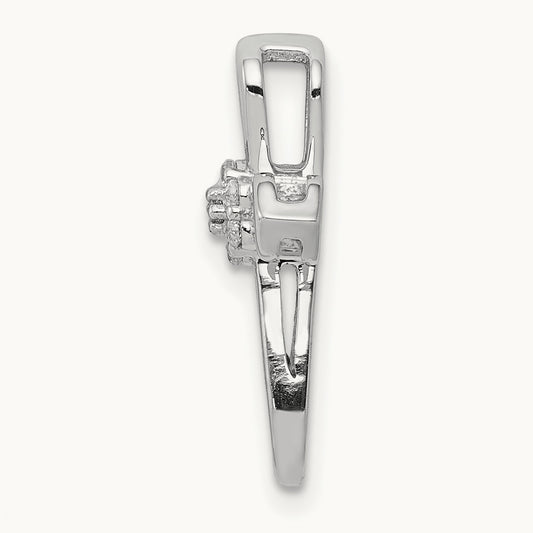1/20ct. Diamond Cross Pendant — photo set