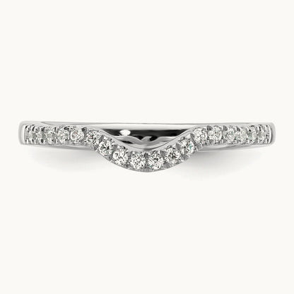 Diamond Band, 14K White Gold