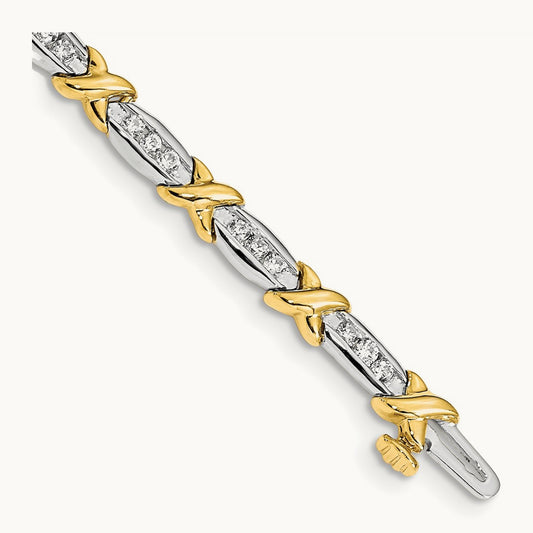 Tennis Bracelet, 1.00 ct tw Lab-Grown Diamond