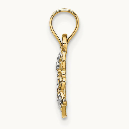 w/ Diamond-cut Butterfly Charm — photo set