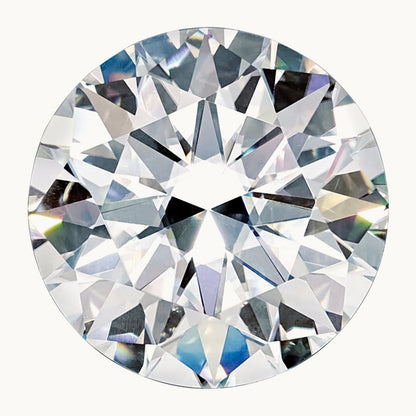 Round Brilliant Pure Light D-E-F Moissanite, 7.5mm