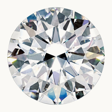 Round Old European Pure Light D-E-F Moissanite, 6.5mm