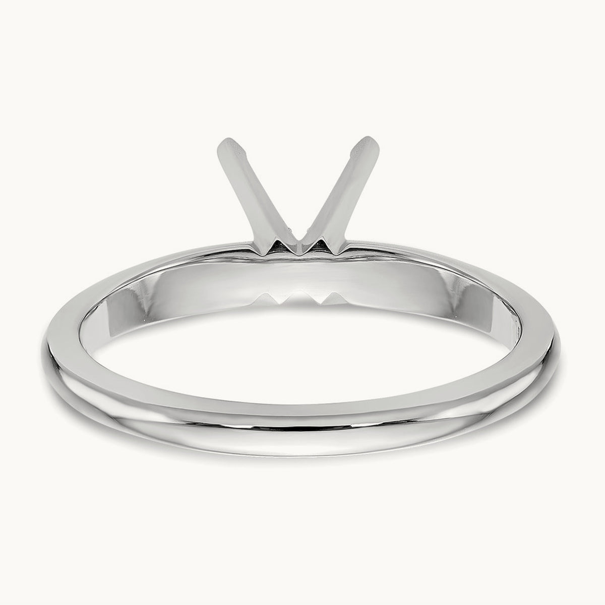 5/8ct. Lightweight Knife Edge 4-Prong Mounting, 14K White Gold