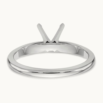 5/8ct. Lightweight Knife Edge 4-Prong Mounting, 14K White Gold