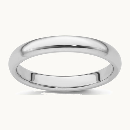 Half-Round Comfort Fit Lightweight Band — 3mm
