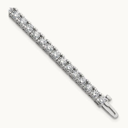 Round Tennis Bracelet, 6.00 ct tw Lab-Grown Diamond
