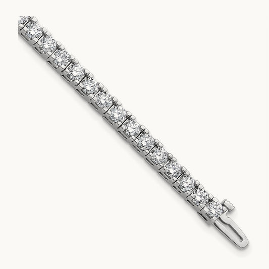 Round Tennis Bracelet, 6.00 ct tw Lab-Grown Diamond