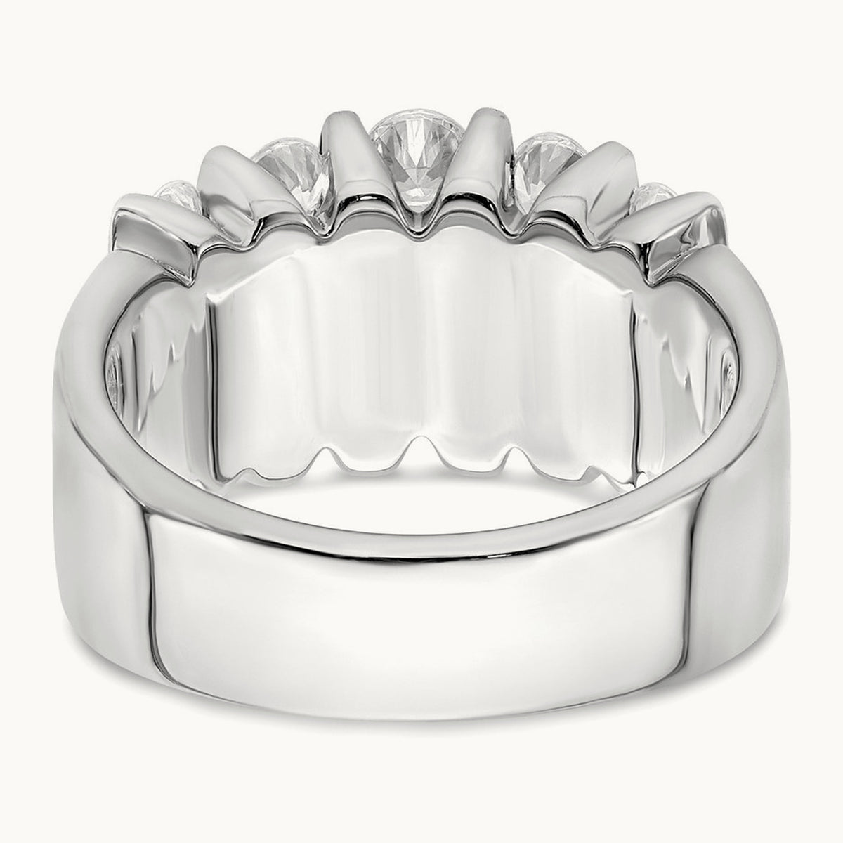 Fashion Band, 1.00-3.00 ct tw Lab-Grown Diamond — 1 1/2 ct, 14K White Gold