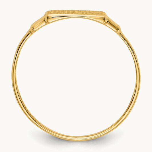 Signet Ring, 14K