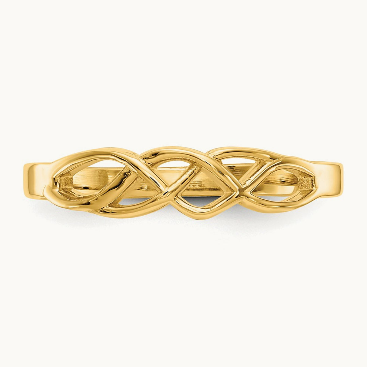 Free Form Knot Ring, 14K