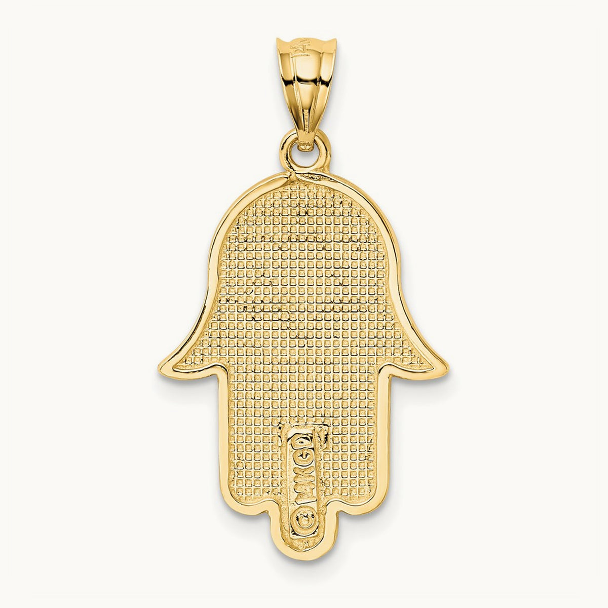 Hamsa w/Star of David Charm, 14K