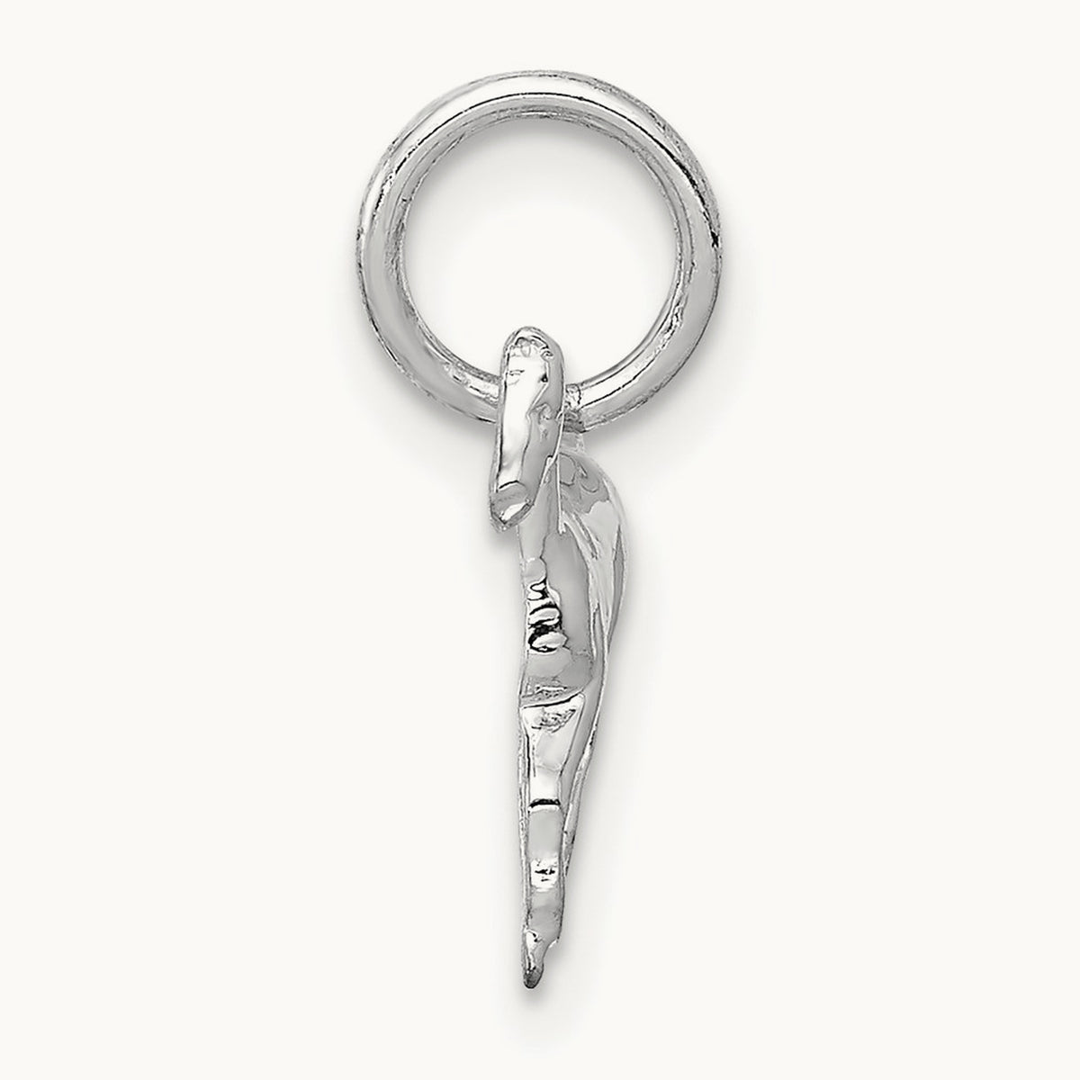 Horse Charm, 14K White Gold