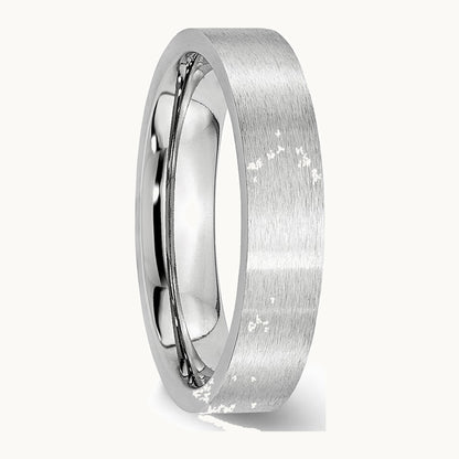Chisel Cobalt Flat Satin 5mm Band