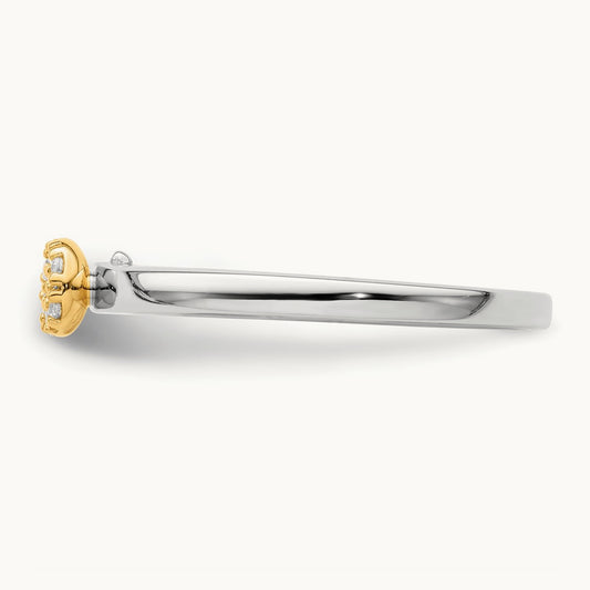Promise Band, 0.05 ct tw Lab-Grown Diamond