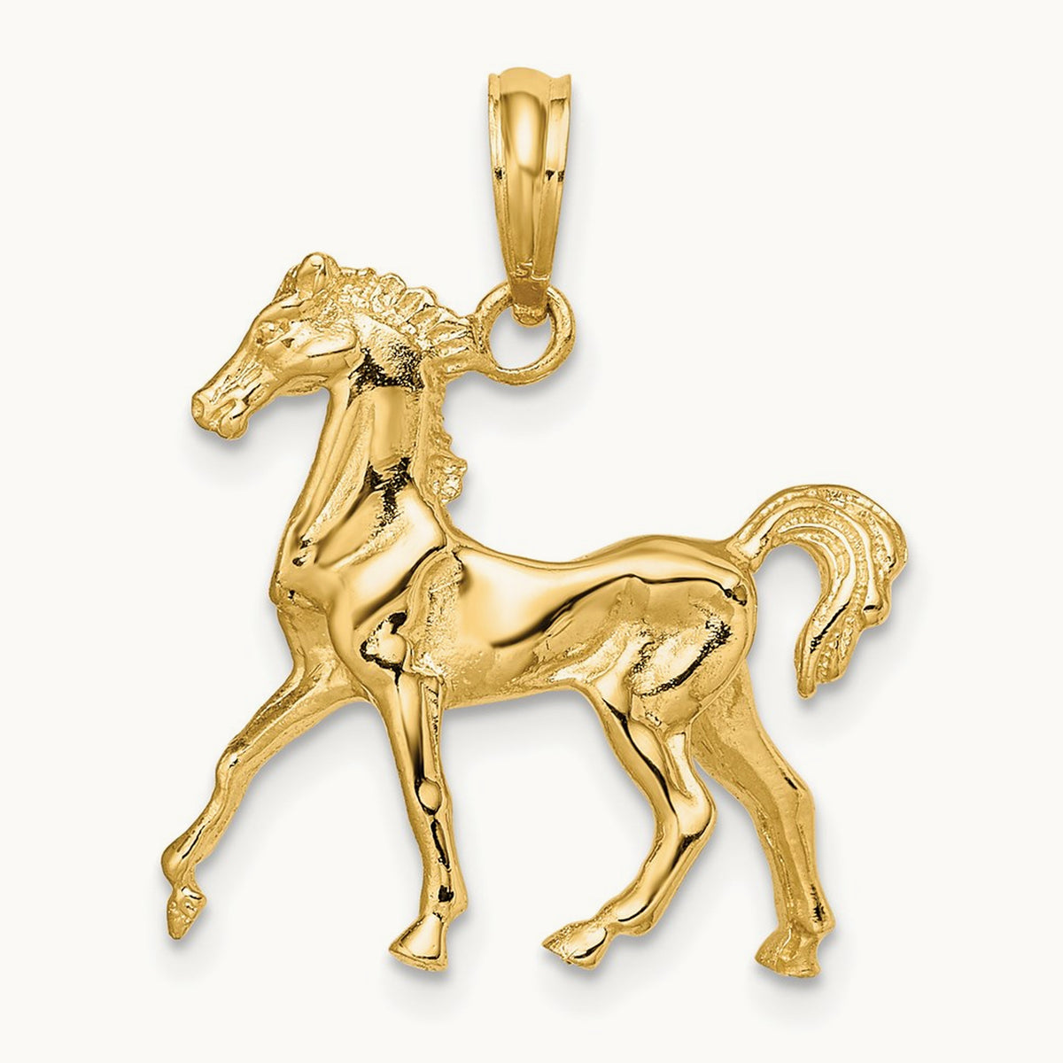 3-D Horse Charm — 25.7mm