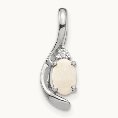 Opal and Diamond Pendant — photo set